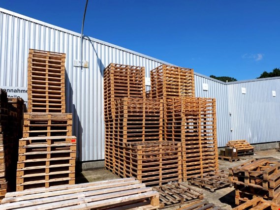 Used 1 Posten Disposable pallets (no Euro pallets) for Sale (Trading Premium) | NetBid Industrial Auctions
