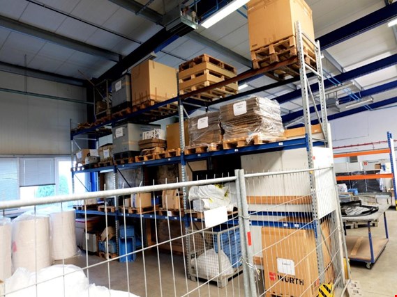 Used 2 Pallet rack rows for Sale (Trading Premium) | NetBid Industrial Auctions
