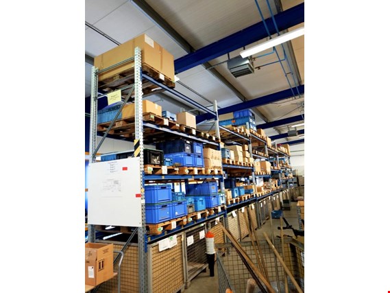 Used SSI Schäfer pallet shelf for Sale (Trading Premium) | NetBid Industrial Auctions