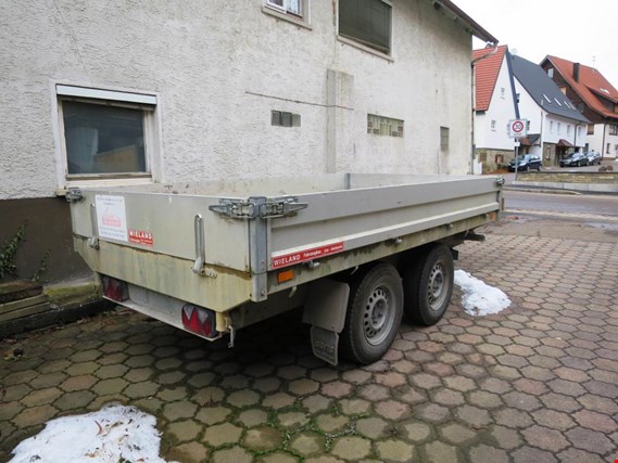 Used Saris PK 40 Elekt Tandem trailer for Sale (Auction Premium) | NetBid Industrial Auctions