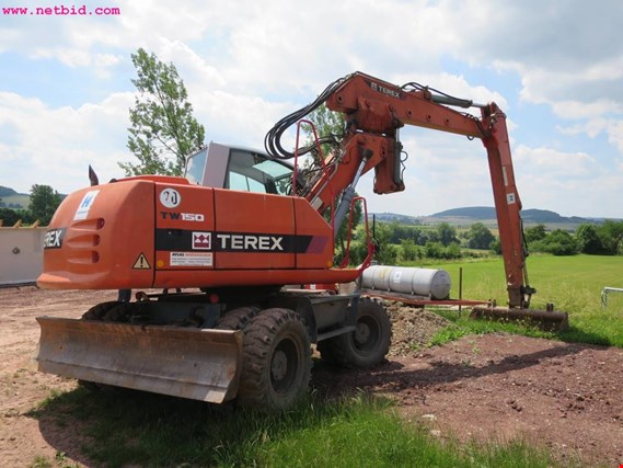 Used Terex TW 150 hydraulic mobile excavator for Sale (Auction Premium) | NetBid Industrial Auctions