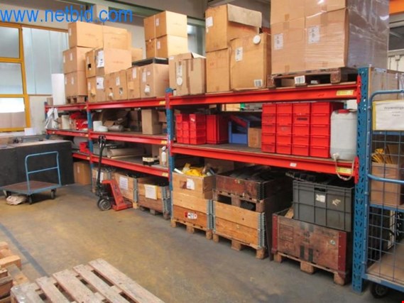 Used 9 lfm. Pallet rack for Sale (Auction Premium) | NetBid Industrial Auctions