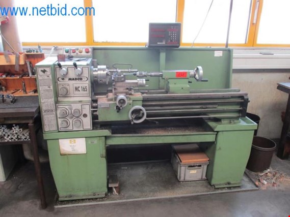 Used Madco MC165 L+Z lathe for Sale (Auction Premium) | NetBid Industrial Auctions
