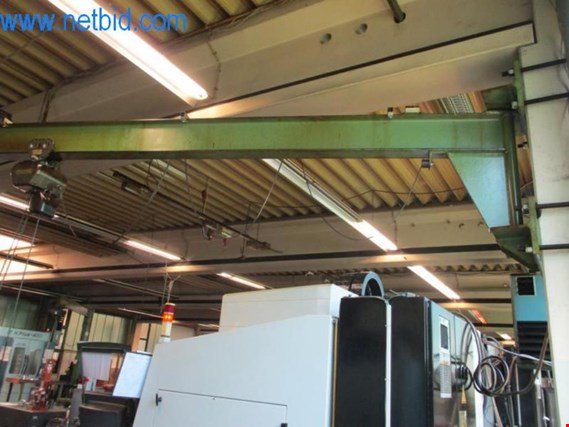 Used Zasche Wall-mounted slewing crane for Sale (Auction Premium) | NetBid Industrial Auctions