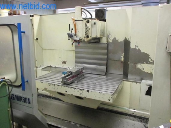 Used Mikron WF52D CNC milling machine for Sale (Auction Premium) | NetBid Industrial Auctions