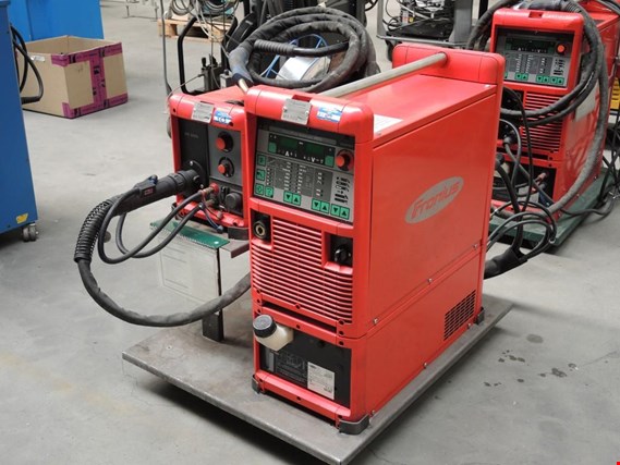 Used Fronius Transpuls Synergic 4000 welding set, #129 for Sale (Auction Premium) | NetBid Industrial Auctions