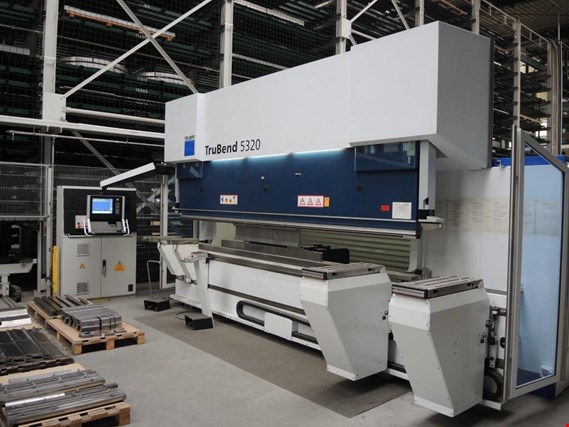 Used Trumpf Tru Bend 5320 hydraulic press brake, #170 for Sale (Auction Premium) | NetBid Industrial Auctions