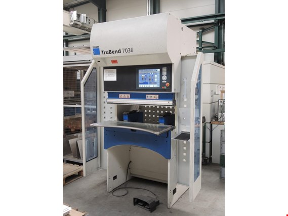 Used Trumpf TruBend 7036 electromech. press brake, #185 for Sale (Auction Premium) | NetBid Industrial Auctions