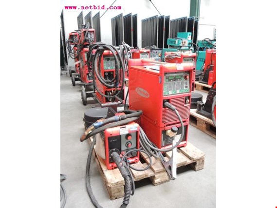 Used Fronius Transpuls Synergic 4000 Inert gas welding unit, #214 for Sale (Auction Premium) | NetBid Industrial Auctions