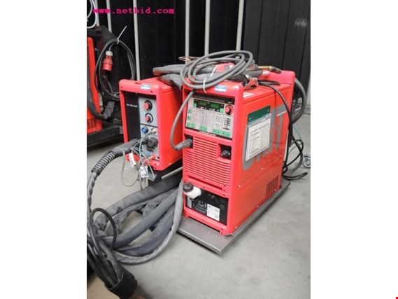 Used Fronius Transpuls Synergic 3200 Inert gas welding unit, #221 for Sale (Auction Premium) | NetBid Industrial Auctions