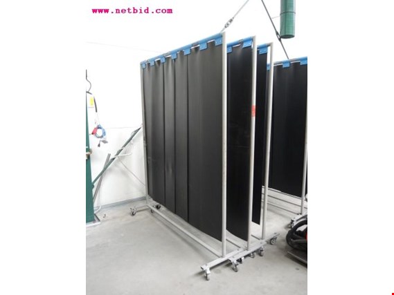 Used 3 Welding protective curtains, #236 for Sale (Auction Premium) | NetBid Industrial Auctions
