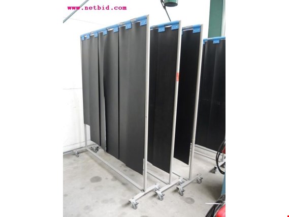 Used 3 Welding protective curtains, #237 for Sale (Auction Premium) | NetBid Industrial Auctions