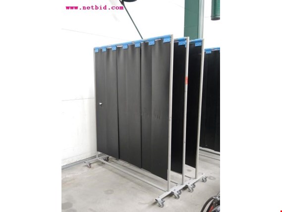 Used 3 Welding protective curtains, #238 for Sale (Auction Premium) | NetBid Industrial Auctions