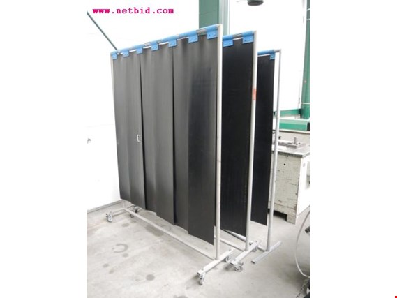 Used 3 Welding protective curtains, #239 for Sale (Auction Premium) | NetBid Industrial Auctions