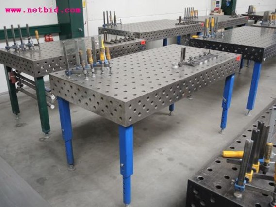 Used 3D-Perforated welding table, #240 for Sale (Auction Premium) | NetBid Industrial Auctions