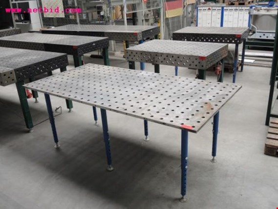 Used 3D-Perforated welding table, #241 for Sale (Auction Premium) | NetBid Industrial Auctions