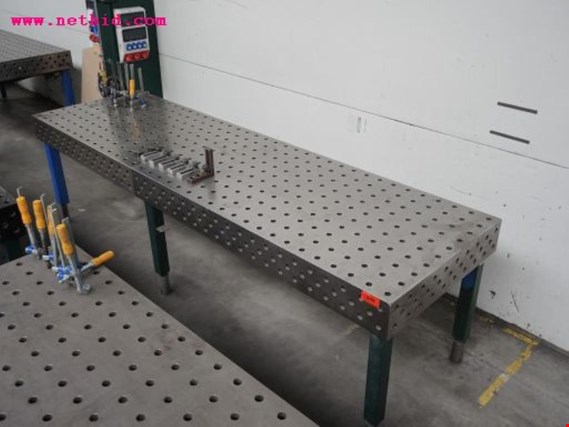 Used 3D-Perforated welding table, #242 for Sale (Auction Premium) | NetBid Industrial Auctions