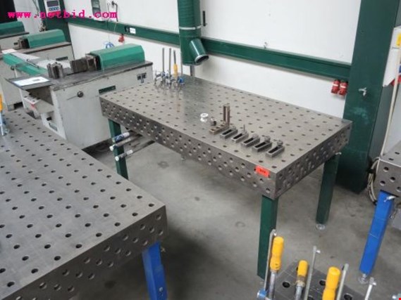 Used 3D-Perforated welding table, #244 for Sale (Auction Premium) | NetBid Industrial Auctions