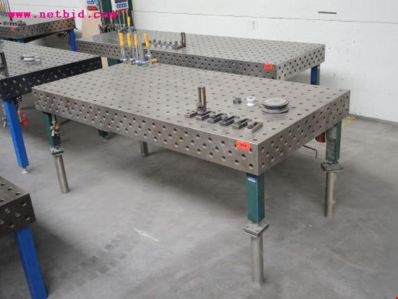 Used 3D-Perforated welding table, #249 for Sale (Auction Premium) | NetBid Industrial Auctions