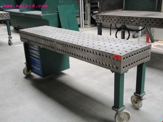 Used 3D-Perforated welding table, #254 for Sale (Auction Premium) | NetBid Industrial Auctions
