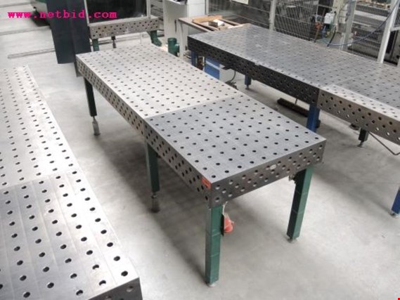 Used 3D-Perforated welding table, #257 for Sale (Auction Premium) | NetBid Industrial Auctions