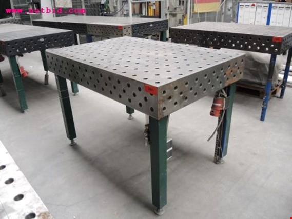 Used 3D-Perforated welding table, #261 for Sale (Auction Premium) | NetBid Industrial Auctions