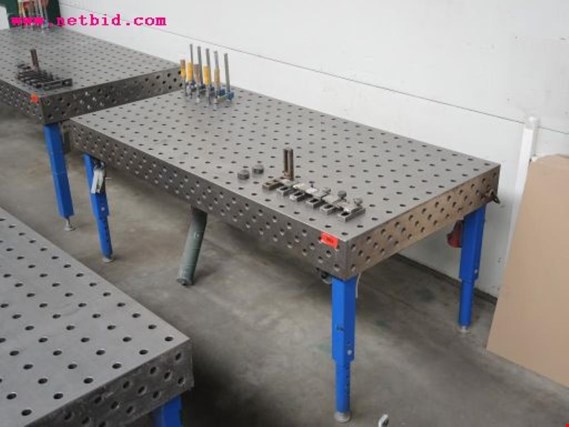 Used 3D-Perforated welding table, #262 for Sale (Auction Premium) | NetBid Industrial Auctions