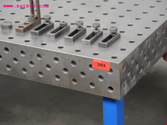 Used 3D-Perforated welding table, #263 for Sale (Auction Premium) | NetBid Industrial Auctions