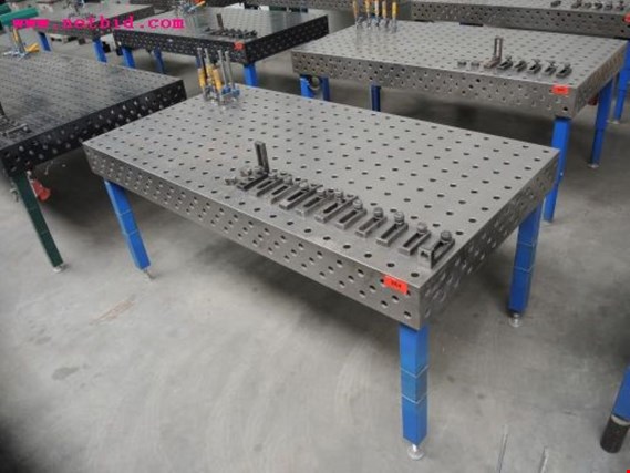 Used 3D-Perforated welding table, #264 for Sale (Auction Premium) | NetBid Industrial Auctions