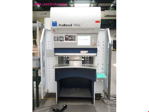 Used Trumpf TruBend 7036 Hydraulic folding press, #321 for Sale (Auction Premium) | NetBid Industrial Auctions