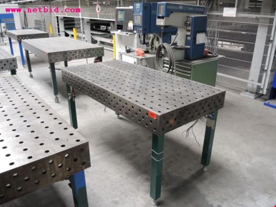 Used 3D-Perforated welding table, #341 for Sale (Auction Premium) | NetBid Industrial Auctions