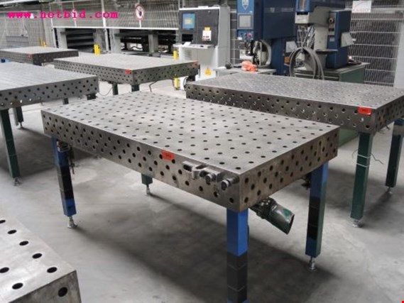 Used 3D-Perforated welding table, #342 for Sale (Auction Premium) | NetBid Industrial Auctions