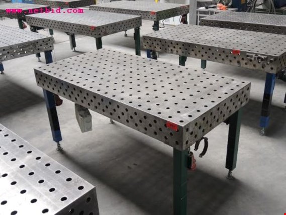 Used 3D-Perforated welding table, #343 for Sale (Auction Premium) | NetBid Industrial Auctions