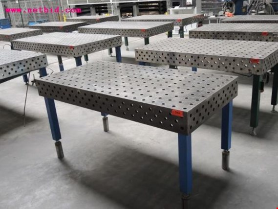 Used 3D-Perforated welding table, #344 for Sale (Auction Premium) | NetBid Industrial Auctions