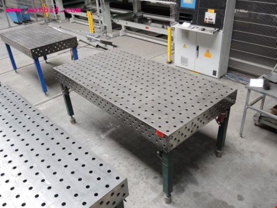 Used 3D-Perforated welding table, #345 for Sale (Auction Premium) | NetBid Industrial Auctions