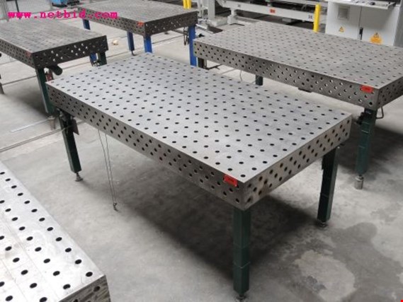 Used 3D-Perforated welding table, #346 for Sale (Auction Premium) | NetBid Industrial Auctions