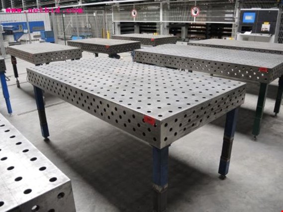 Used 3D-Perforated welding table, #347 for Sale (Auction Premium) | NetBid Industrial Auctions