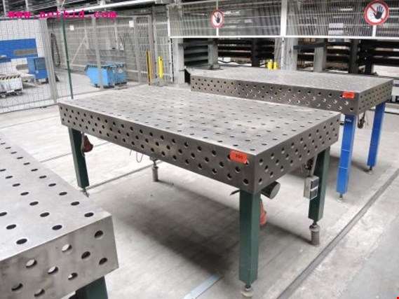 Used 3D-Perforated welding table, #350 for Sale (Auction Premium) | NetBid Industrial Auctions