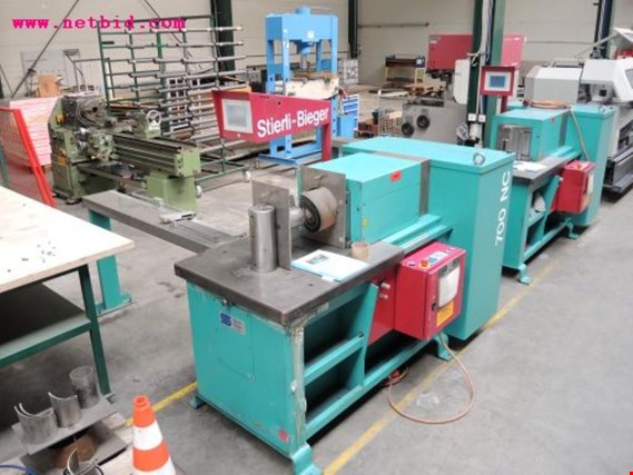 Used Stierli-Bieger 700 NC/CE Straightening and bending machine (int. no. 000505), #362 for Sale (Auction Premium) | NetBid Industrial Auctions