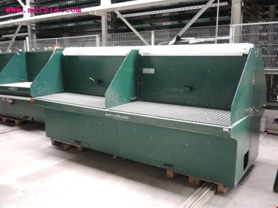 Used Esta Sanding table with extractor, #434 for Sale (Auction Premium) | NetBid Industrial Auctions
