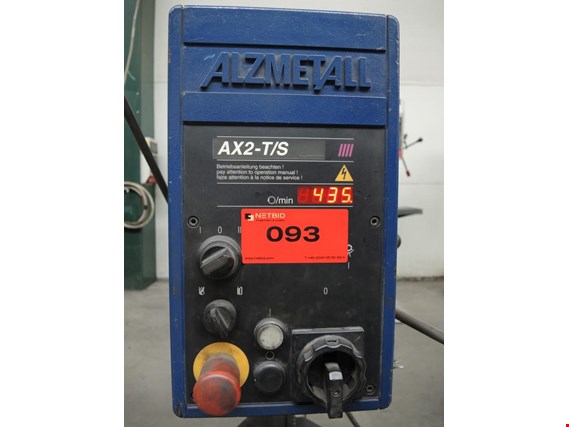 Used Alzmetall AX2-T/S bench drilling machine, #93 for Sale (Auction Premium) | NetBid Industrial Auctions