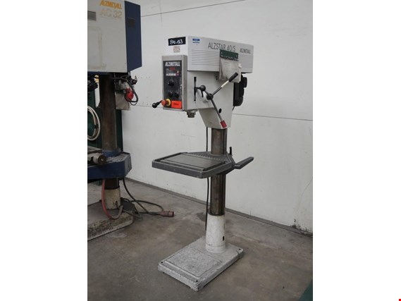 Used Alzmetall Alzstar 40/S pillar drilling machine, #94 for Sale (Auction Premium) | NetBid Industrial Auctions