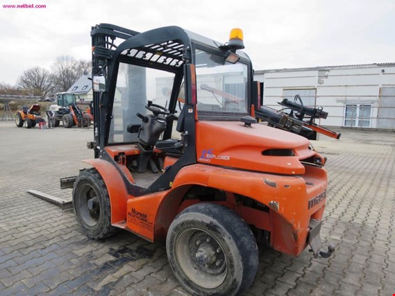 Used Mast Explorer H15D 4WD Diesel all-terrain forklift truck for Sale (Auction Premium) | NetBid Industrial Auctions