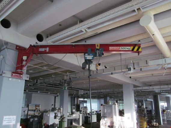 Used Zasche/ Demag swivel crane (10000029) for Sale (Auction Premium) | NetBid Industrial Auctions