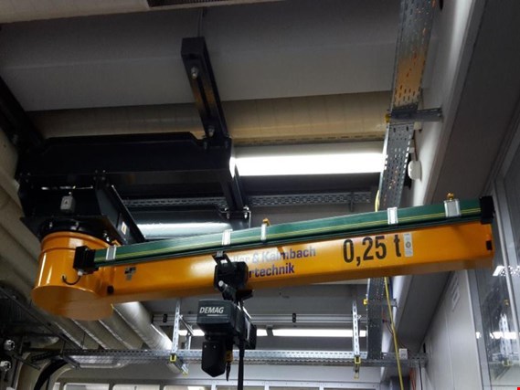 Used Keller + Kalmbach swivel crane (10000076) for Sale (Trading Premium) | NetBid Industrial Auctions