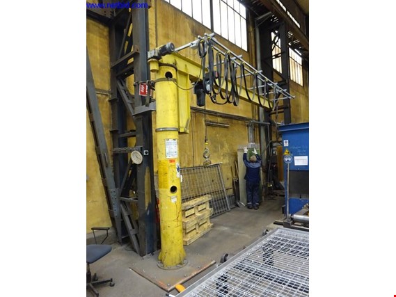 Used Stahl WSE360x4000 Column mounted slewing crane (28) for Sale (Auction Premium) | NetBid Industrial Auctions