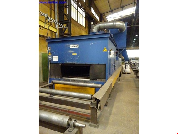 Used Gietart GW2500 615 Continuous solid stream blasting machine for Sale (Trading Premium) | NetBid Industrial Auctions