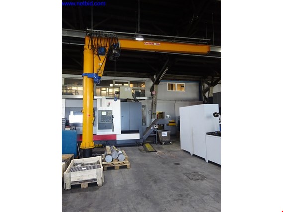 Used Abus/Karl Stahl Column mounted slewing crane (9) for Sale (Auction Premium) | NetBid Industrial Auctions