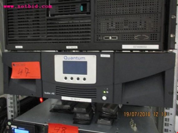 Used Quantum Scalar i40 tape drive / library - Later release: End of November 2018 for Sale (Auction Premium) | NetBid Industrial Auctions