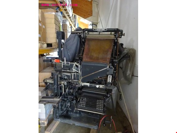 Linotype Modell 16 Historický stroj na sazbu (Auction Premium) | NetBid ?eská republika